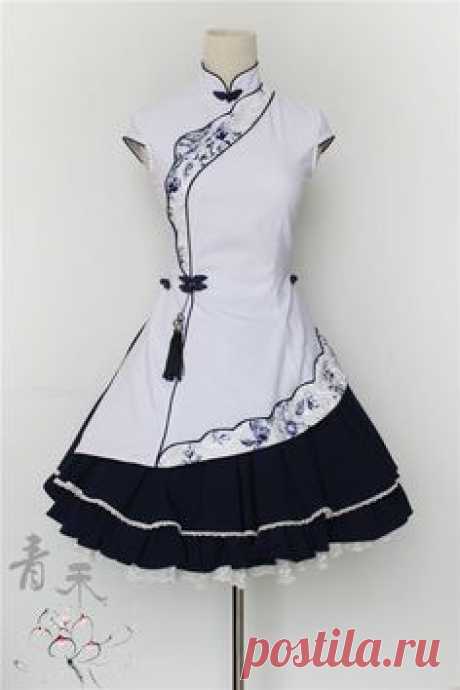 --&gt; Newly Added: QingHe +~Flowers Blooming~+ Qi Lolita Dress --&gt; Brand: QingHe (An indie and popular Taobao brand) --&gt; Size XXL available ^_^ --&gt; Learn More: https://www.my-lolita-dress.com/qinghe-flowers-blooming-qi-lolita-dress-qhl-1