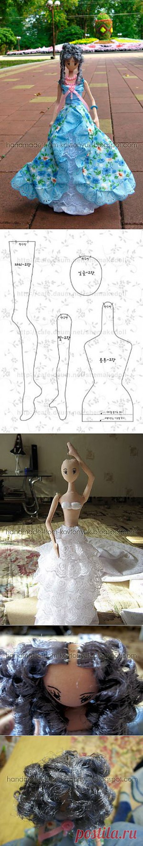 Самый полный мастер-класс корейской интерьерной куклы.