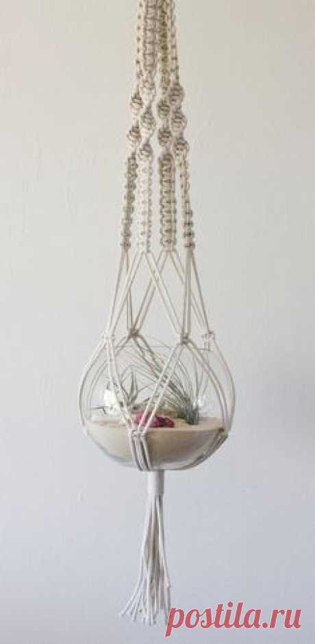 Macrame Hanger by studioraw on Etsy, $99.00