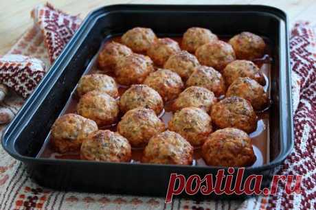 Тефтели с гречкой - Meatballs with buckwheat