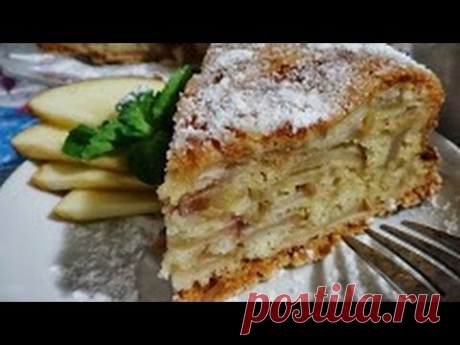 ♥яблочный пирог/очень легкий рецепт/