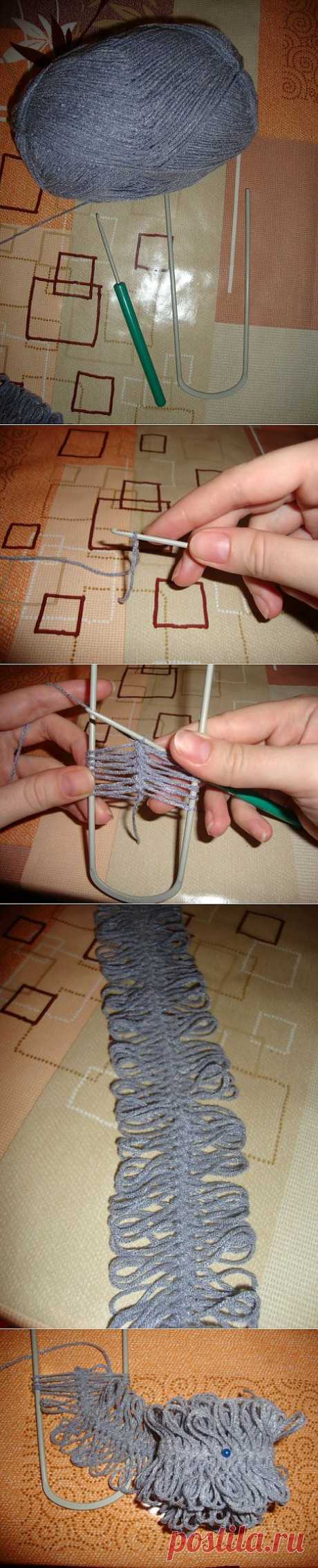 Урок №1 - для начинающих вязать на вилке - Ярмарка Мастеров - ручная работа, handmade