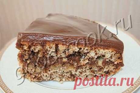 шоколадно-ореховый торт с мягким кремом | Хорошая кухня | Яндекс Дзен