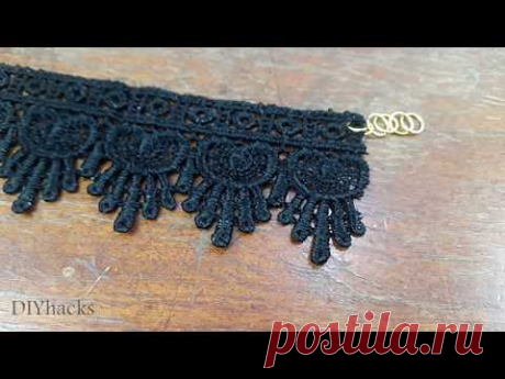 3 LACE JEWELRY TUTORIAL (DIY)