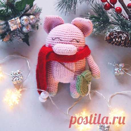 PDF Хрюшенька крючком. FREE crochet pattern; Аmigurumi doll patterns. Амигуруми схемы и описания на русском. Вязаные игрушки и поделки своими руками #amimore - свинка, поросёнок, свинья, поросенок, pig, swine, cerdo, maiale, Schwein, świnia, porco, domuz, sika, cochon, prase, gris, siga. Amigurumi doll pattern free; amigurumi patterns; amigurumi crochet; amigurumi crochet patterns; amigurumi patterns free; amigurumi today.