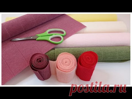 🔊ВЫ ДОЛЖНЫ ЭТО УВИДЕТЬ! КРАСОТА из ГОФРИРОВАННОЙ БУМАГИ своими руками. craft ideas. 👍 РЕМЕСЛА.