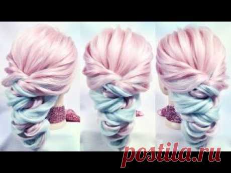 Simple and easy hairstyle | Very beautifu! l Hairstyles by REM | Copyright ©