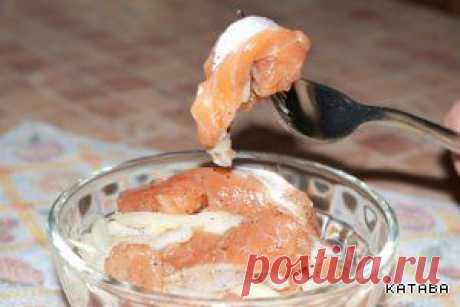 Малосольный лосось с луком за 40 минут - кулинарный рецепт