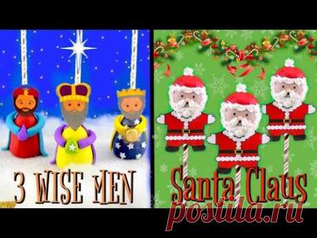 CHRISTMAS CAKE POPS- SANTA CLAUS & THE 3 WISE MEN