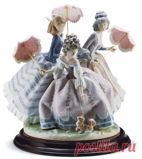 ღУникальное фарфоровое искусство испанской компании Lladro...