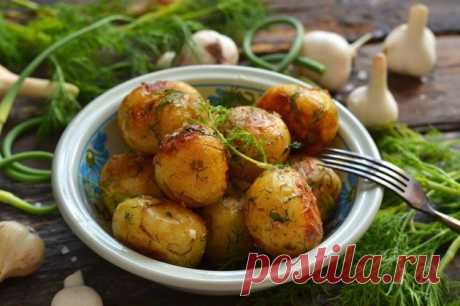 Картофель, запечённый в мундире | Кулинарный Мастер Пульс Mail.ru