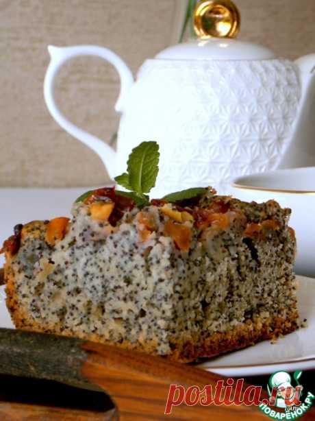 Маковый пирог-суфле - кулинарный рецепт