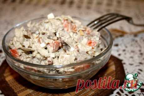 Салат печеночный - кулинарный рецепт