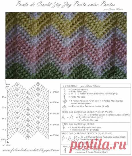 зигзаг спицами схемы и описание: 10 тыс изображений найдено в Яндекс.Картинках