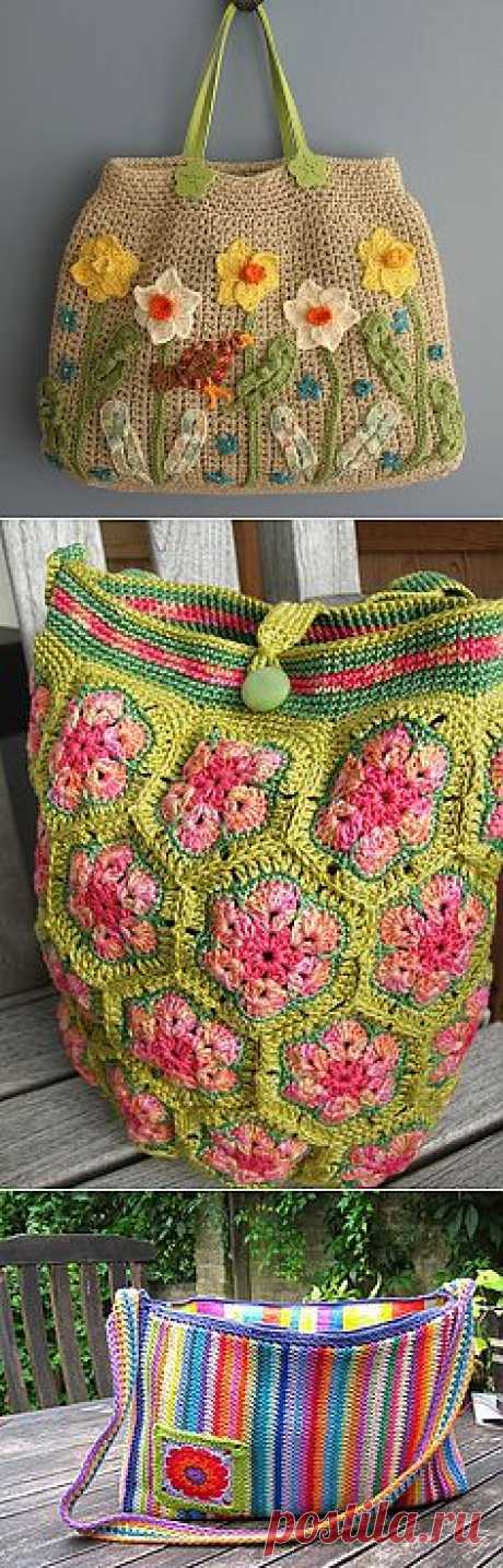 Beautiful crocheted bag