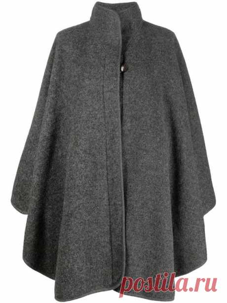 A.N.G.E.L.O. Vintage Cult 1970s stand-up collar cape - Grey