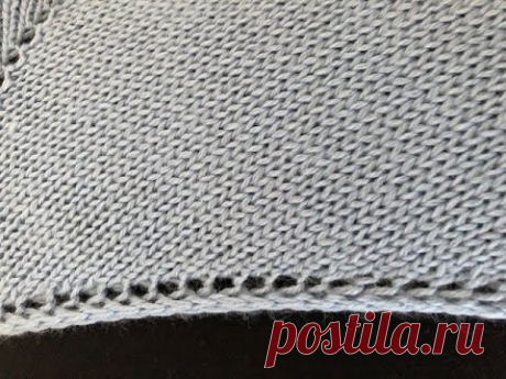 Simple Sweater Neckline Finishing, Part 4