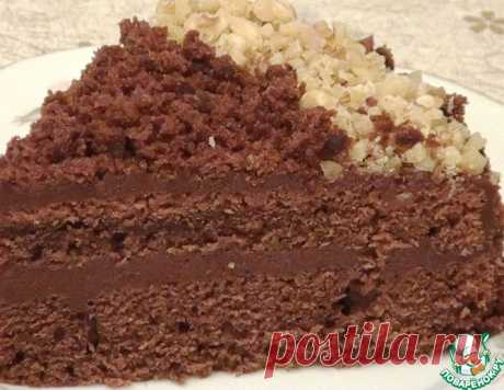 Постный шоколадный торт – кулинарный рецепт