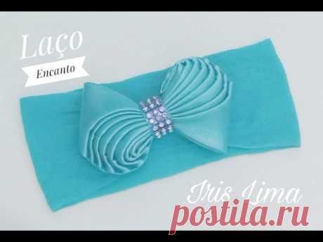 Laço De Fita Cetim - Laço Encanto  - 🎀 DIY🎀 PAP 🎀 TUTORIAL 🎀