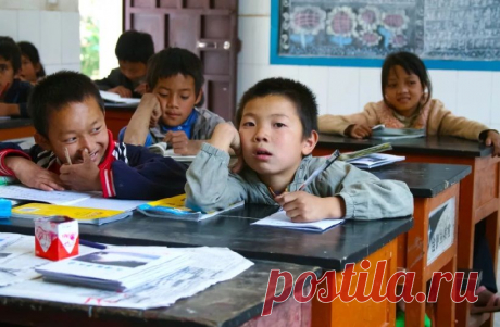 Китай к 2020 году обеспечит среднее образование для каждого ребенка в стране | Общество