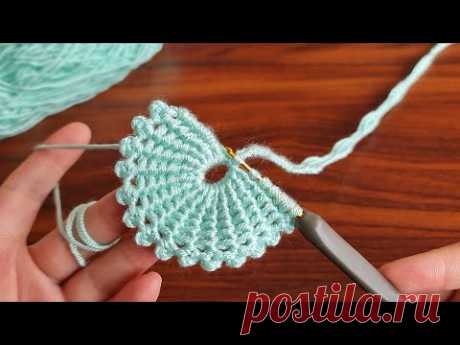 Incredible!... 😇 Super Easy Tunisian Knitting - Tunus İşi Örgü Modeline Bayılacaksınız...