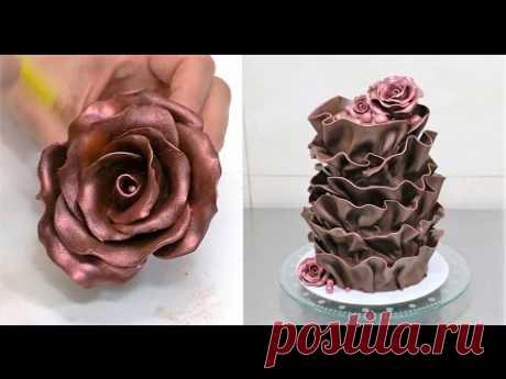 How To Make Modeling Chocolate / How To Make Chocolate Roses