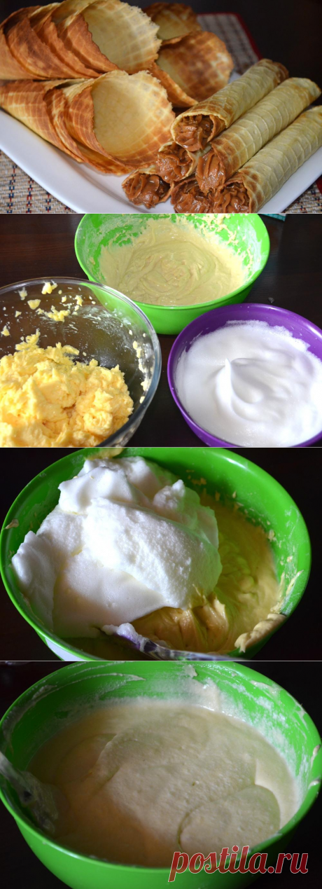 Сливочные вафли - пошаговый рецепт с фото - как приготовить - ингредиенты, состав, время приготовления - Дети Mail.Ru