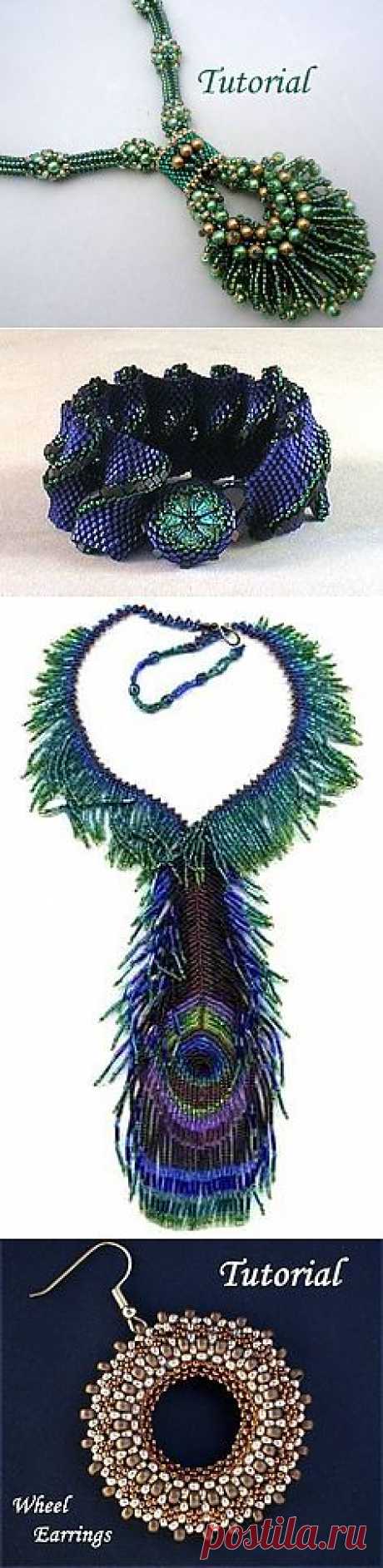 Tutorial Peacock Neklace | DIY &amp; Crafts that I love