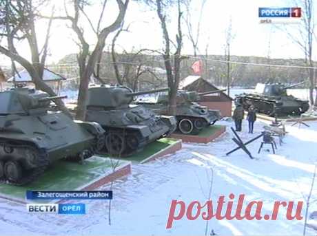 Житель Залегощенского района установил танки на участке и готовится рыть окопы Орловские новости