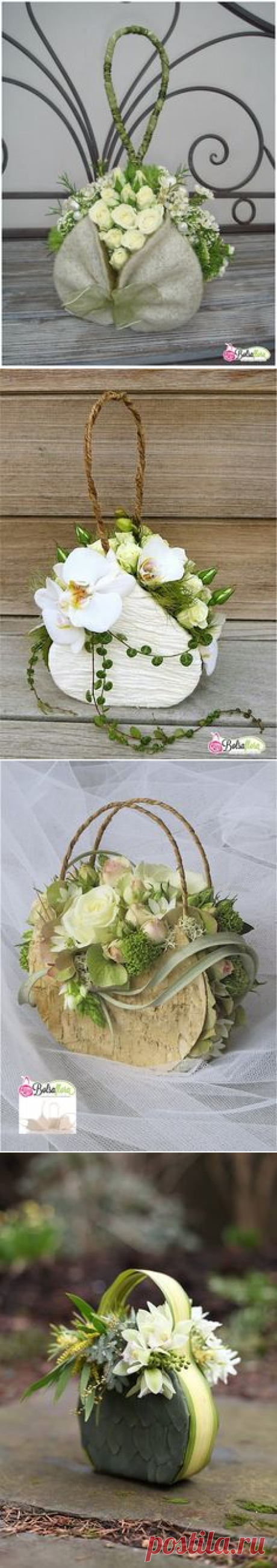 (11) Floral purse | wianki