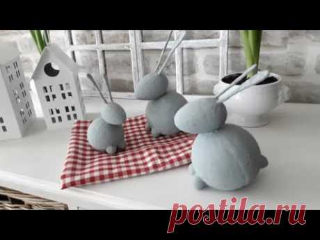 🐰 милые ЗАЙЦЫ за копейки / BUNNY RABBITS DIY