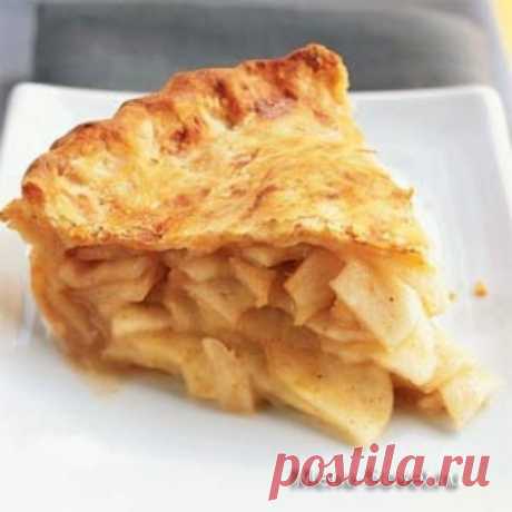 Яблочный постный пирог » Кулинарные рецепты вкусной домашней кухни