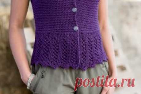 Вязание кофточки Go To Market, Interweave knits лето 2014 - Вяжи.ру