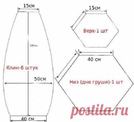 Как сшить кресло-мешок за один вечер