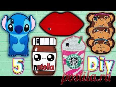 📱♥ DIY: 5 Originales Fundas de Móvil Caseras ♥📱