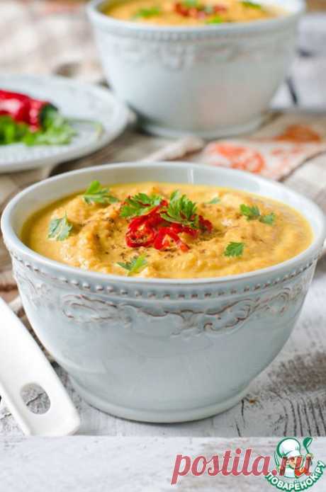 Крем суп из запеченной моркови - кулинарный рецепт