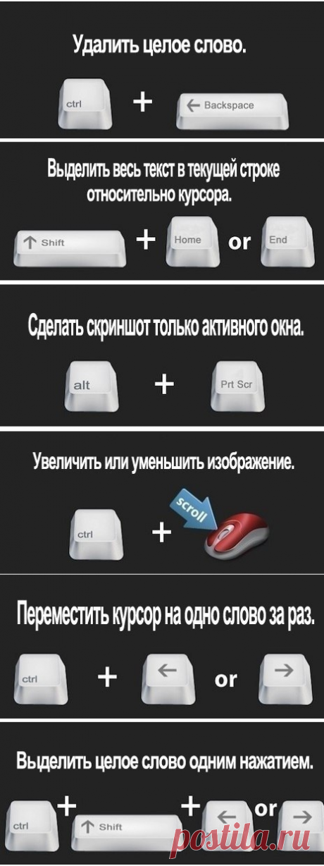Полезные горячие клавиши Windows — Полезные советы