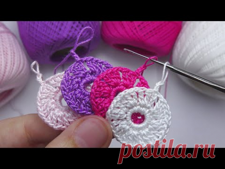 НЕВЕРОЯТНО! Связала такую красоту! ВЯЗАНИЕ КРЮЧКОМ мастер-класс  Crochet motif tutorial patterns