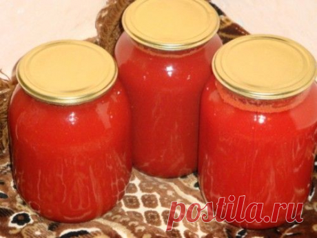 Делаем на зиму томатный сок / Простые рецепты
