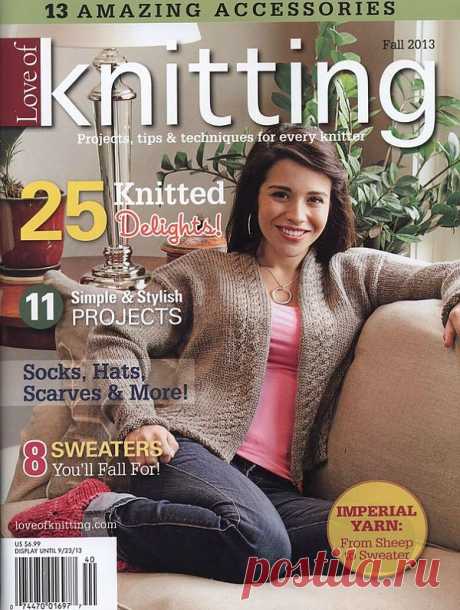 Love of Knitting fall 2013