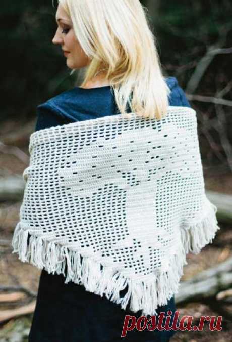 0286 - шарфи, шалі, палатини - В'язання для жінок - Каталог статей - Md.Crochet