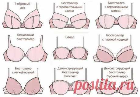 Как определить и подобрать размер бюстгальтера: таблица размеров