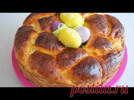 ПАСХАЛЬНЫЙ ВЕНОК/uskrsnja pogaca/Easter bread cake