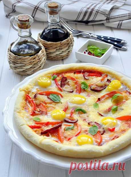 Пицца для завтрака (Breakfast Pizza).