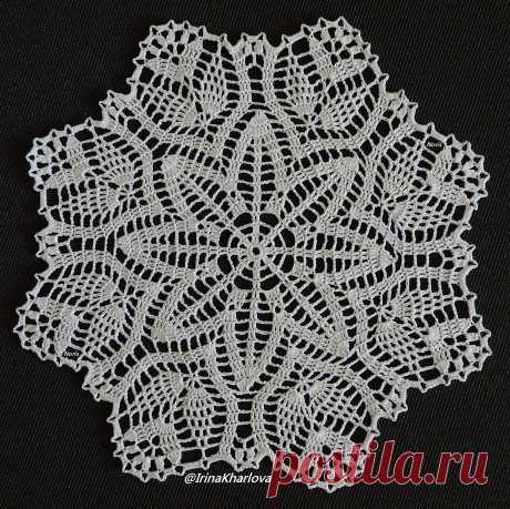 Интерьерная салфетка
  #салфетка #вязаниеназаказ #crochet #салфеткакрючком #интерьер #ресторан #кухня