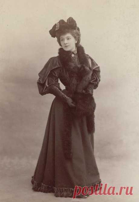 Исторический обзор: парижские модницы конца 19 века