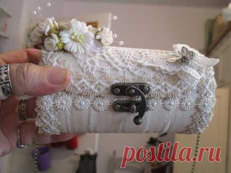 Gorgeous Shabby Chic Purse - Tutorial - jennings644