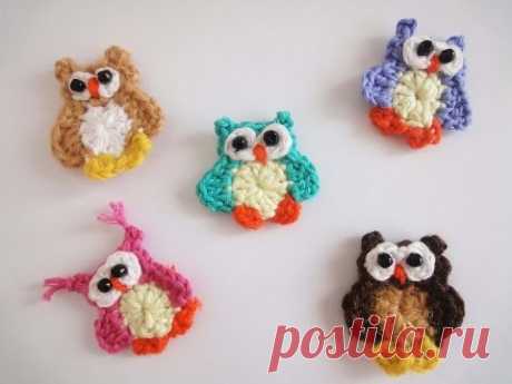 Маленький совёнок Small owlet Crochet - YouTube