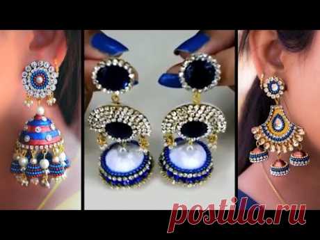 3 easy long Earring | Earring for Long earring lovers | Best for party-wear