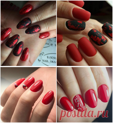 Red Nails 2019: Top 4 trendy ways for getting RED NAIL DESIGN in 2019